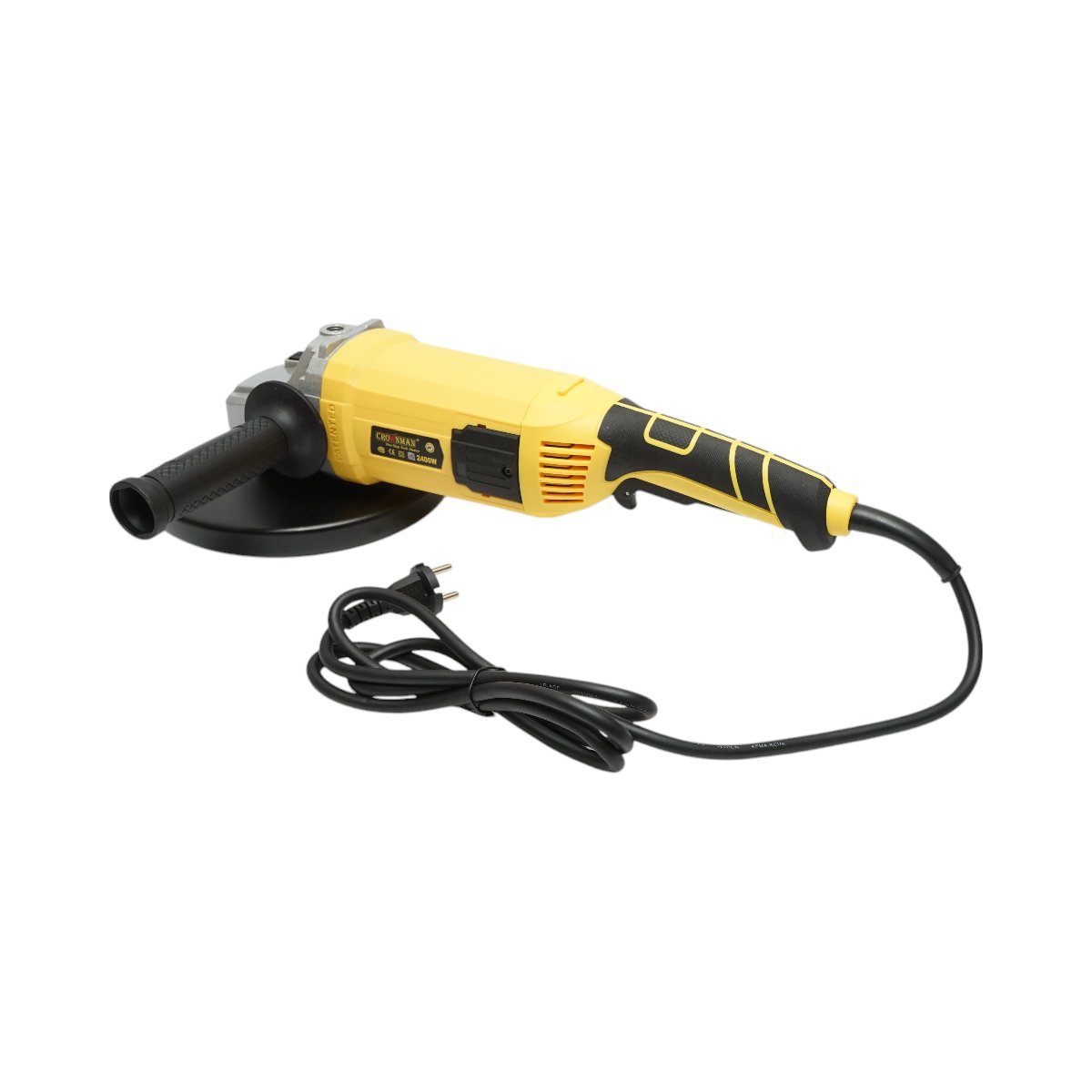 Polizor unghiular flex 2400W, 220V disc 230mm, viteza 6500 r/mmin Crownman